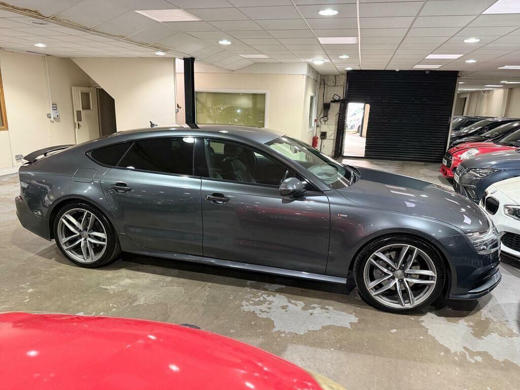 Audi A7 3.0 Tdi V6 Black Edition Sportback S Tronic Quattr PE65FTZ Grey #6