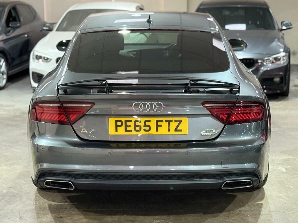 Audi A7 3.0 Tdi V6 Black Edition Sportback S Tronic Quattr PE65FTZ Grey #5