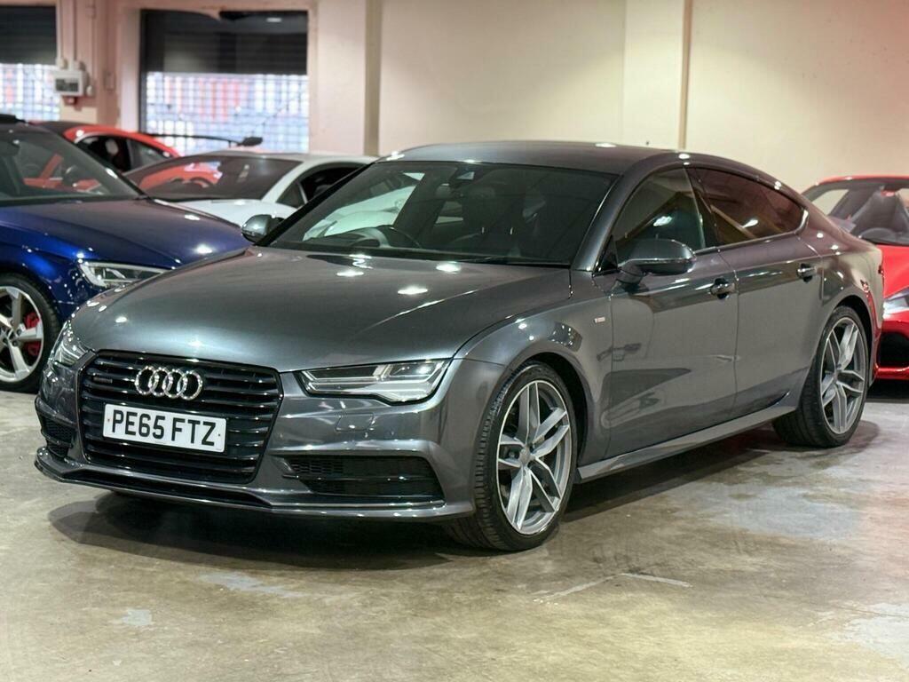 Audi A7 3.0 Tdi V6 Black Edition Sportback S Tronic Quattr PE65FTZ Grey #3