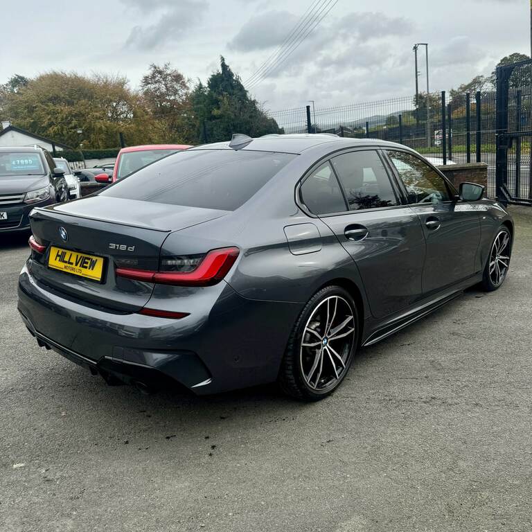 BMW 3 Series 318D Mht M Sport Step YH21HPL Grey #4