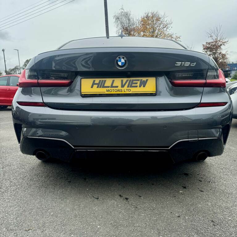 BMW 3 Series 318D Mht M Sport Step YH21HPL Grey #5