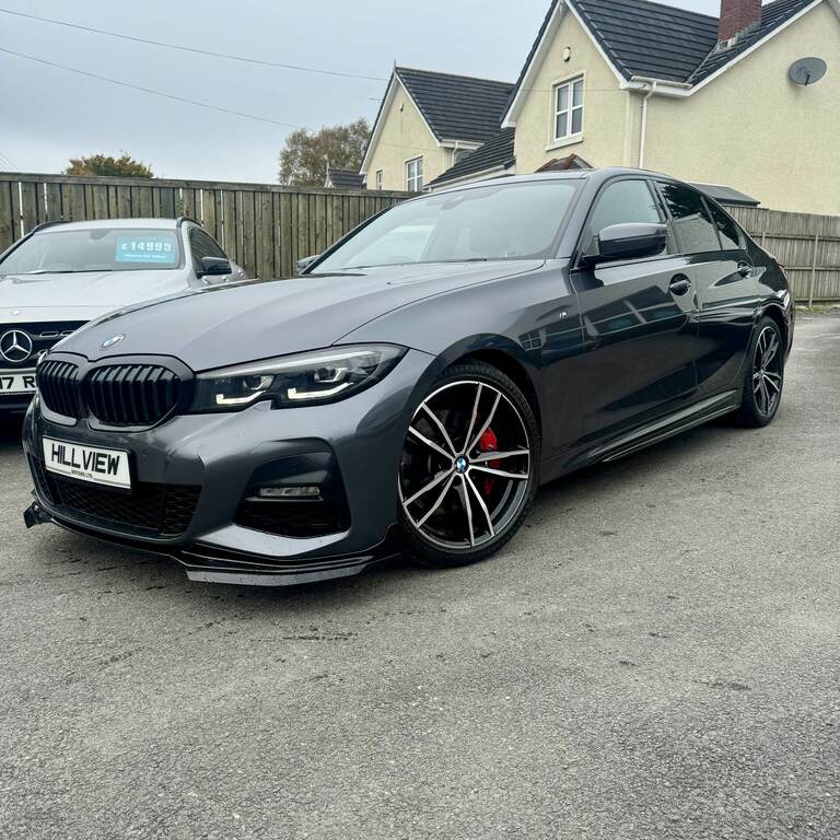 BMW 3 Series 318D Mht M Sport Step YH21HPL Grey #2