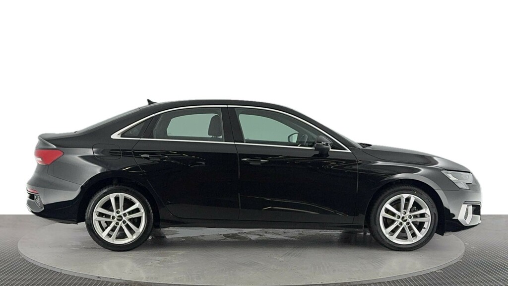 Audi A3 2.0 Tdi 35 Sport Saloon S Tronic Euro 6 RF72JJO Black #3