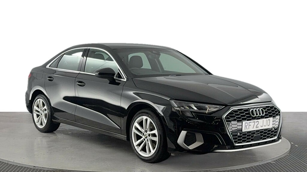 Audi A3 2.0 Tdi 35 Sport Saloon S Tronic Euro 6 RF72JJO Black #2