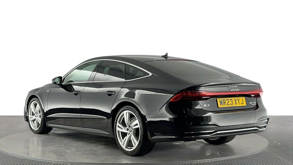 Audi A7 2.0 Tdi 40 S Line Sportback S Tronic Qu Black #6
