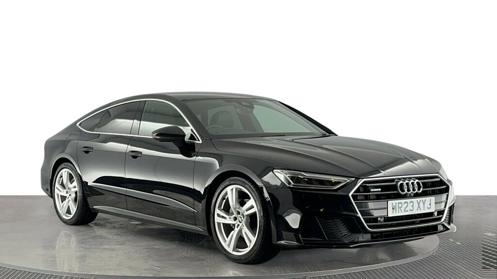 Audi A7 2.0 Tdi 40 S Line Sportback S Tronic Qu Black #2