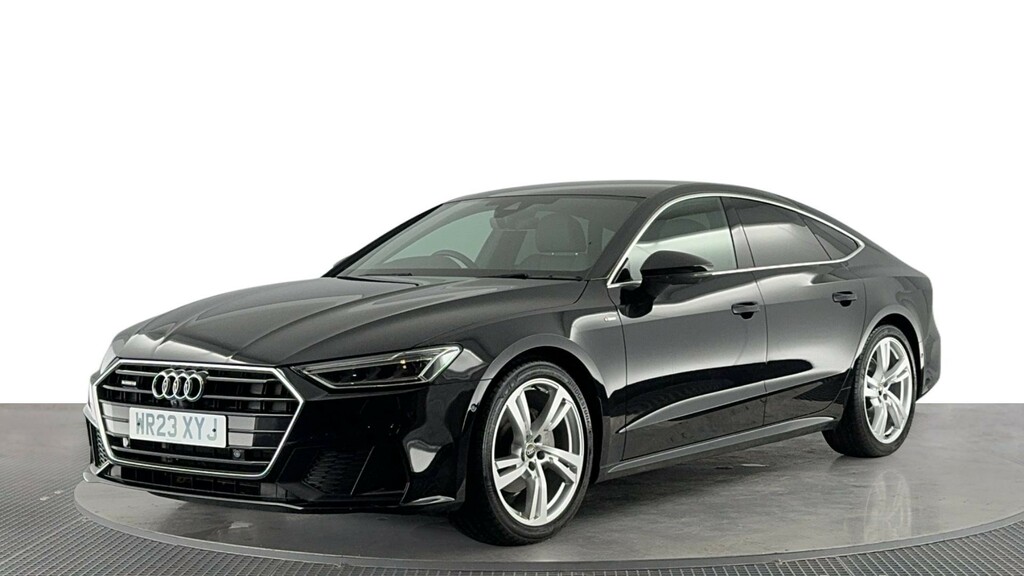 Audi A7 2.0 Tdi 40 S Line Sportback S Tronic Qu Black