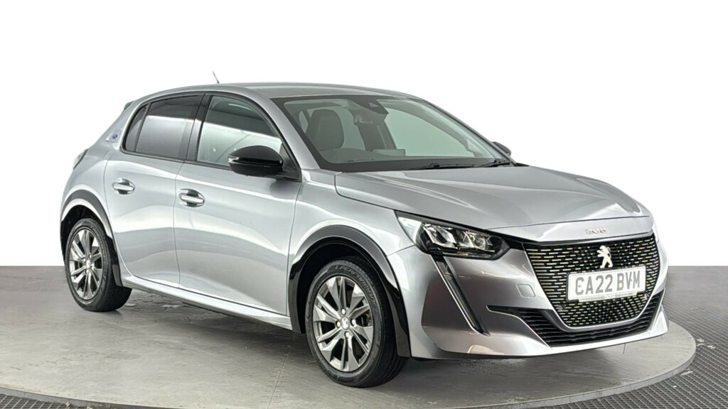 Peugeot e-208 50Kwh Allure Premium Hatchback CA22BVM Grey #2