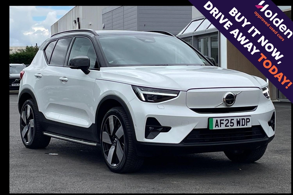 Volvo XC40 Single Motor Ultimate AF25WDP White
