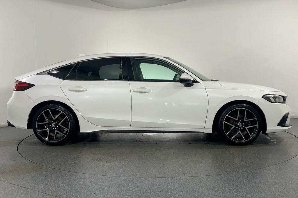 Honda Civic 2.0 Hev Advance Cvt FL74XHW White #4