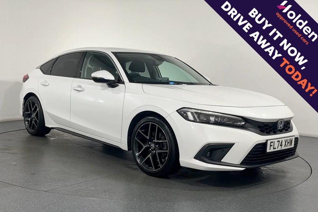 Honda Civic 2.0 Hev Advance Cvt FL74XHW White