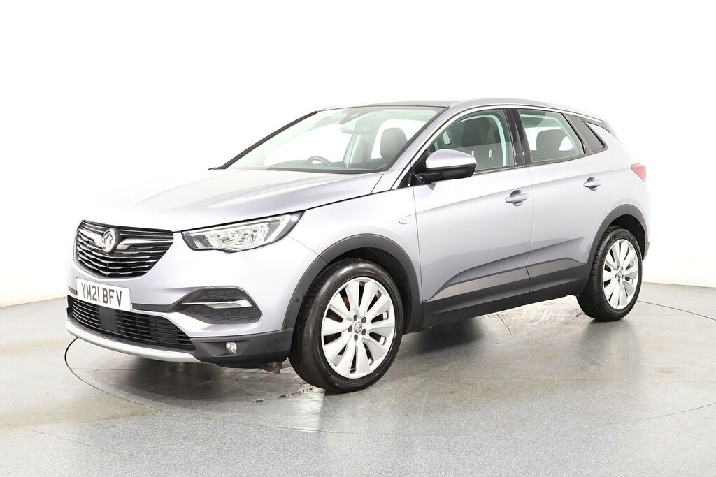 Vauxhall Grandland X 1.5 Turbo D Elite Nav Premium YM21BFV Grey #3
