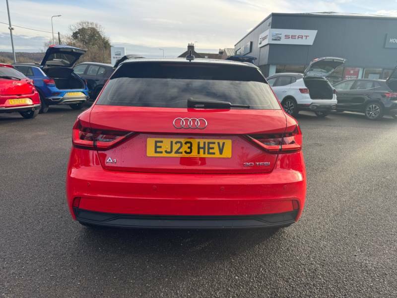 Audi A1 30 Tfsi 110 Technik S Tronic - 2023 23 EJ23HEV Red #4