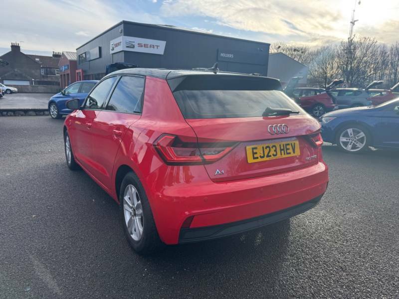 Audi A1 30 Tfsi 110 Technik S Tronic - 2023 23 EJ23HEV Red #5