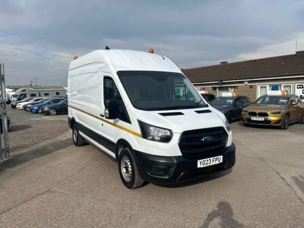 Ford Transit Custom 2.0 Ecoblue Hybrid H3 Leader Van White