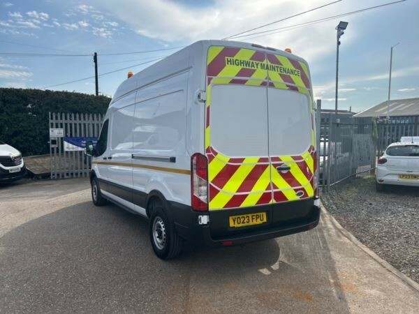 Ford Transit Custom 2.0 Ecoblue Hybrid H3 Leader Van YO23FPU White #6