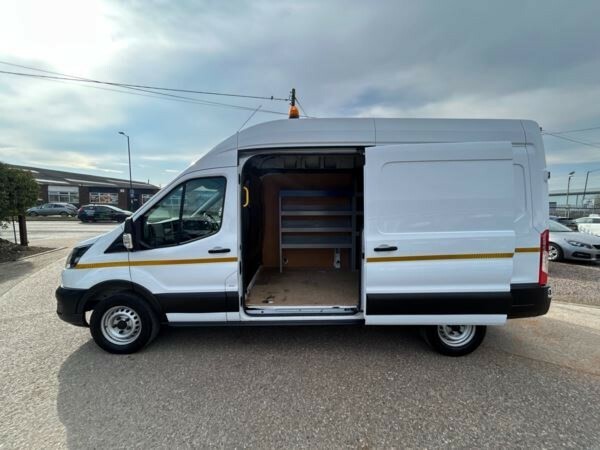 Ford Transit Custom 2.0 Ecoblue Hybrid H3 Leader Van YO23FPU White #5