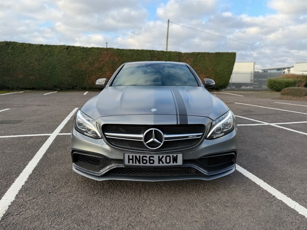 Mercedes-Benz C Class C Class C63s Amg HN66KOW Silver #2