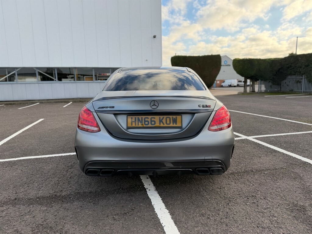 Mercedes-Benz C Class C Class C63s Amg HN66KOW Silver #6