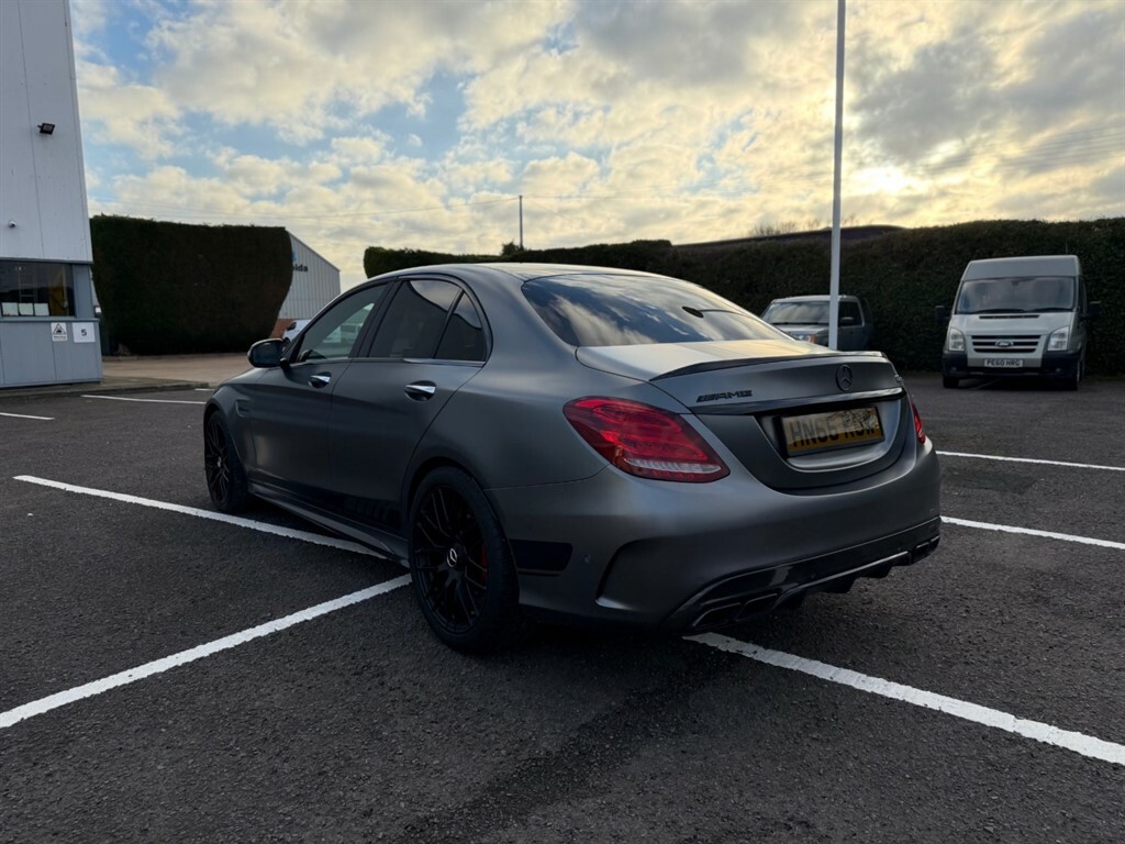 Mercedes-Benz C Class C Class C63s Amg HN66KOW Silver #5