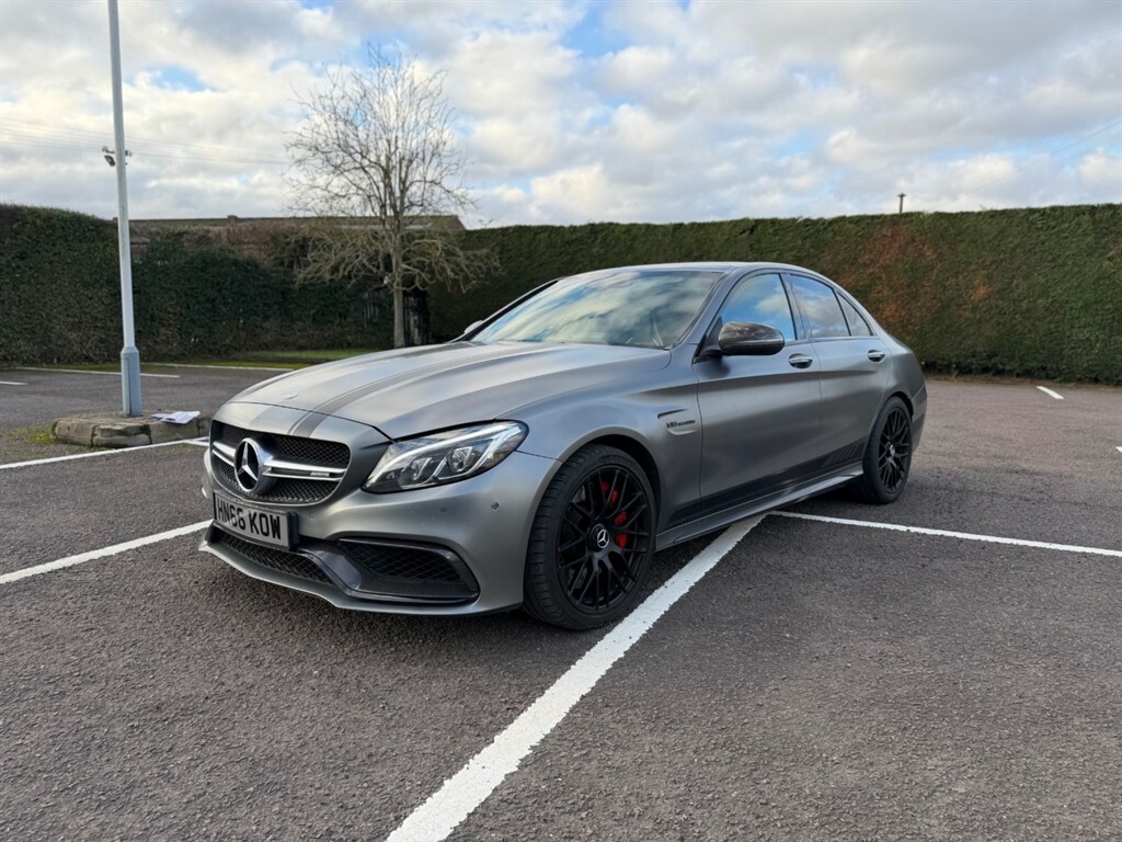 Mercedes-Benz C Class C Class C63s Amg HN66KOW Silver #3