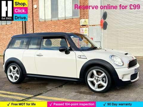 Mini Clubman 1.6 Cooper S White