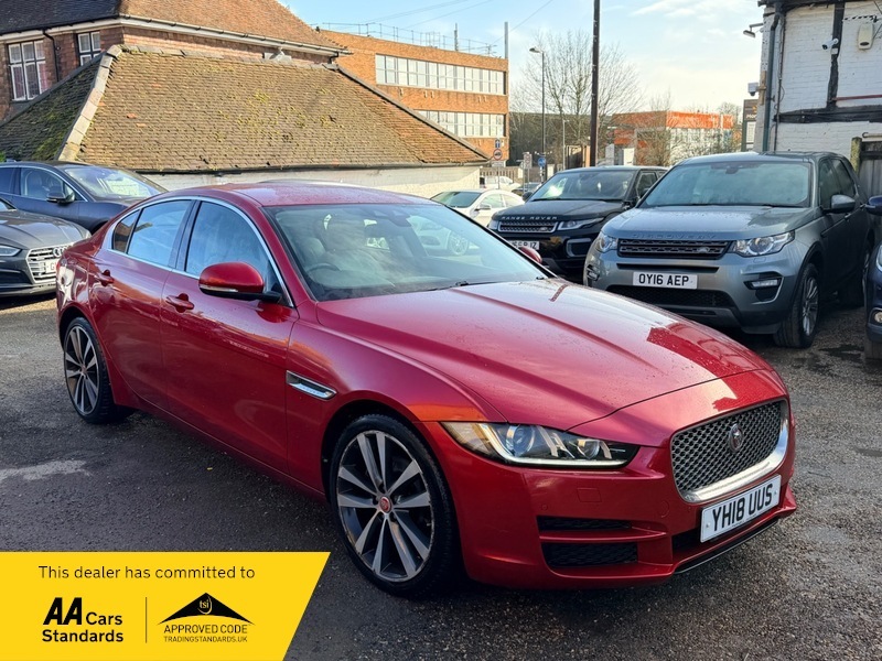 Jaguar XE Portfolio Red