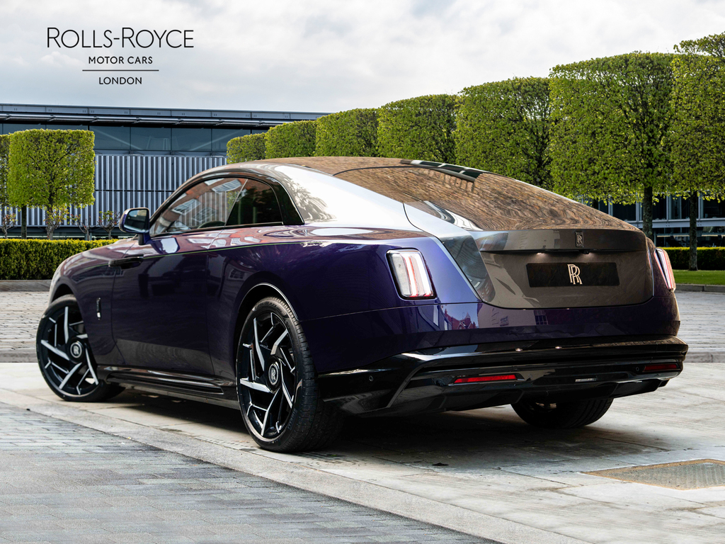 Rolls-Royce Spectre Black Badge Purple #3