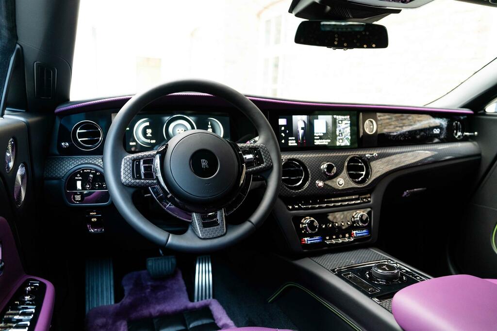 Rolls-Royce Spectre Black Badge Purple #5