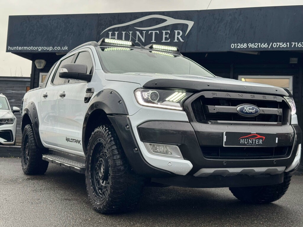 Ford Ranger Wildtrak 4X4 Tdci 4Wd ML67WCA White #2