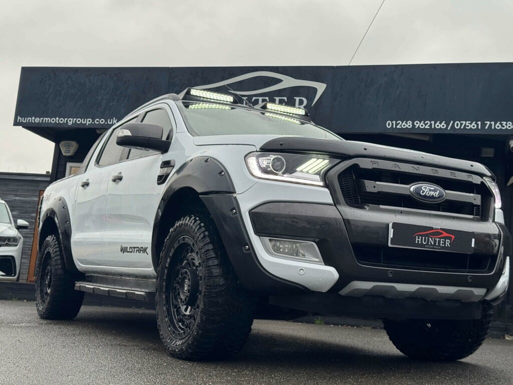 Ford Ranger Wildtrak 4X4 Tdci 4Wd ML67WCA White #5