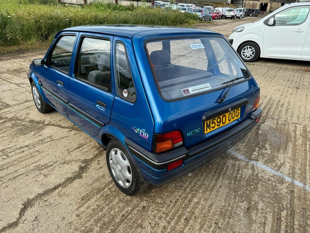 Rover Metro Hatchback 1.1 Rio Grande Limited Edition 1995 M590OOG Blue #4