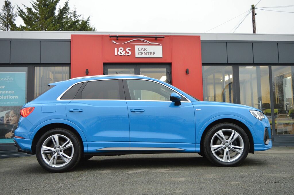 Audi Q3 Tdi 35 S Line LW19CYL Blue #2
