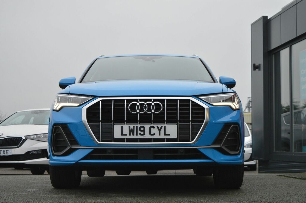 Audi Q3 Tdi 35 S Line LW19CYL Blue #5
