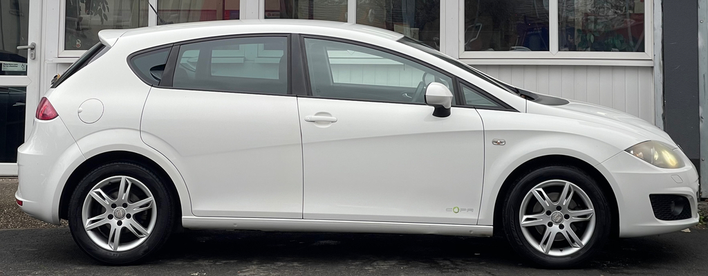 Seat Leon 1.6 Tdi Ecomotive Cr Se Copa Hatchback KY62LVT White #5