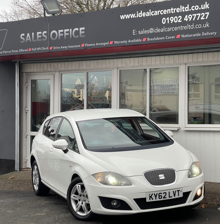Seat Leon 1.6 Tdi Ecomotive Cr Se Copa Hatchback White