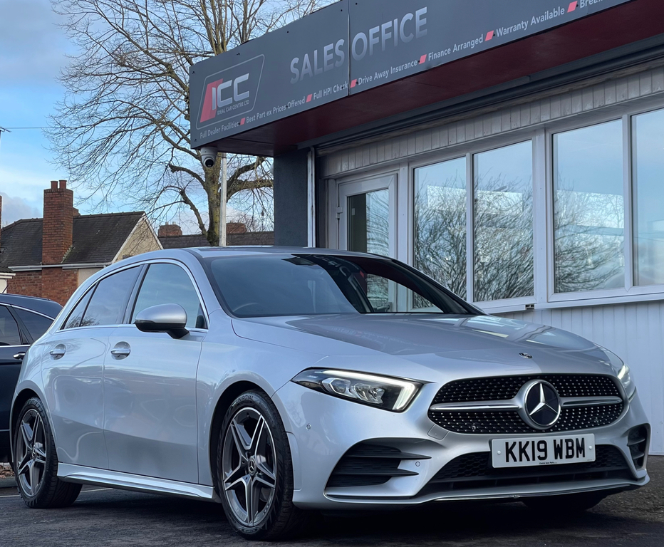 Mercedes-Benz A Class 1.5 Amg Line Premium Hatchback 7G-dct KK19WBM Silver #5