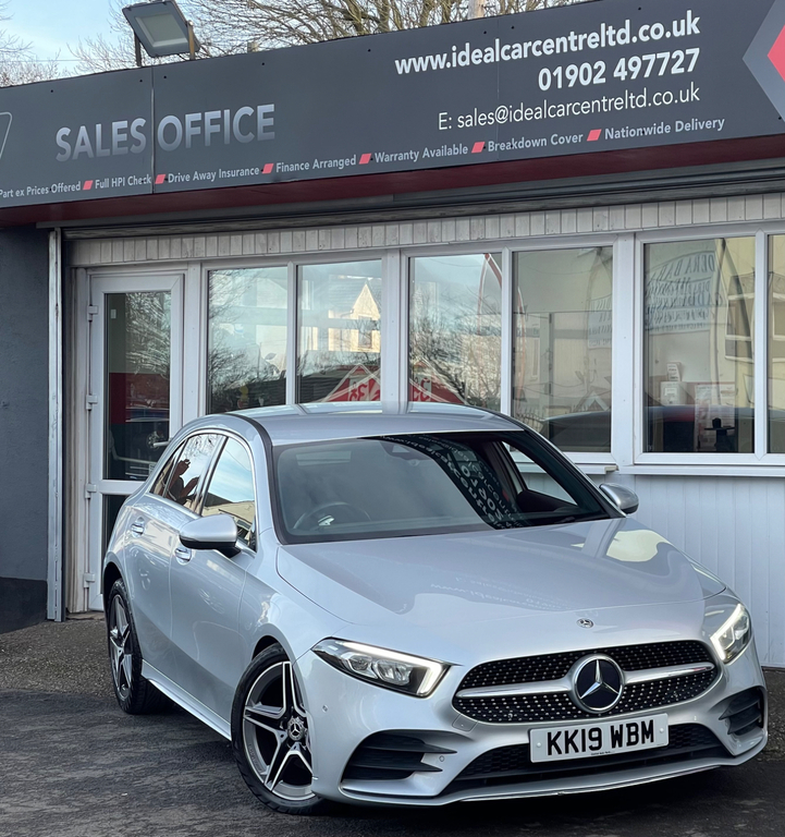 Mercedes-Benz A Class 1.5 Amg Line Premium Hatchback 7G-dct Silver