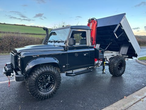 Land Rover Defender 130 130 Tdci Crane Black