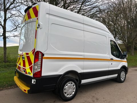 Ford Transit Custom 350 L2 H3 BN70VWL White #2