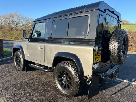 Land Rover Defender 90 Td Station VO65KCV Black #5