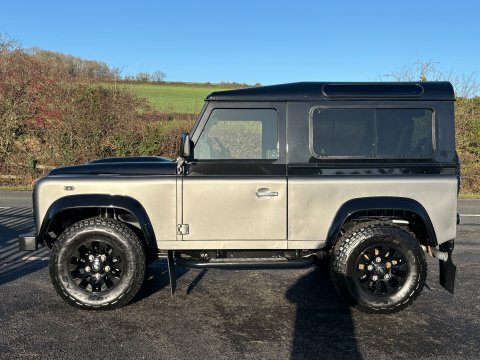 Land Rover Defender 90 Td Station VO65KCV Black #6