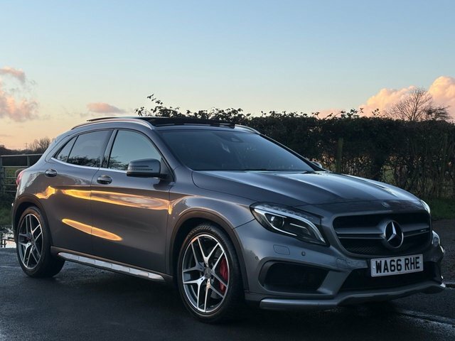 Mercedes-Benz GLA Class 2016 2.0 Gla45 Amg Premium Suv Spds D Grey #3