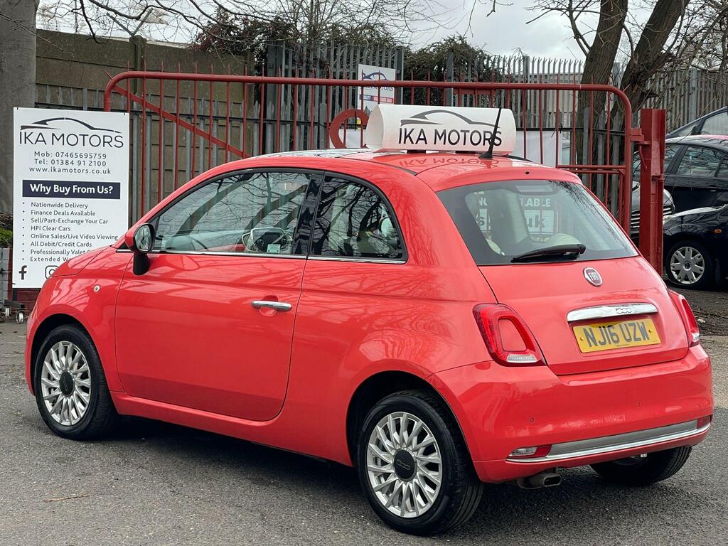 Fiat 500 1.2 Lounge Euro 6 Ss NJ16UZW Pink #6