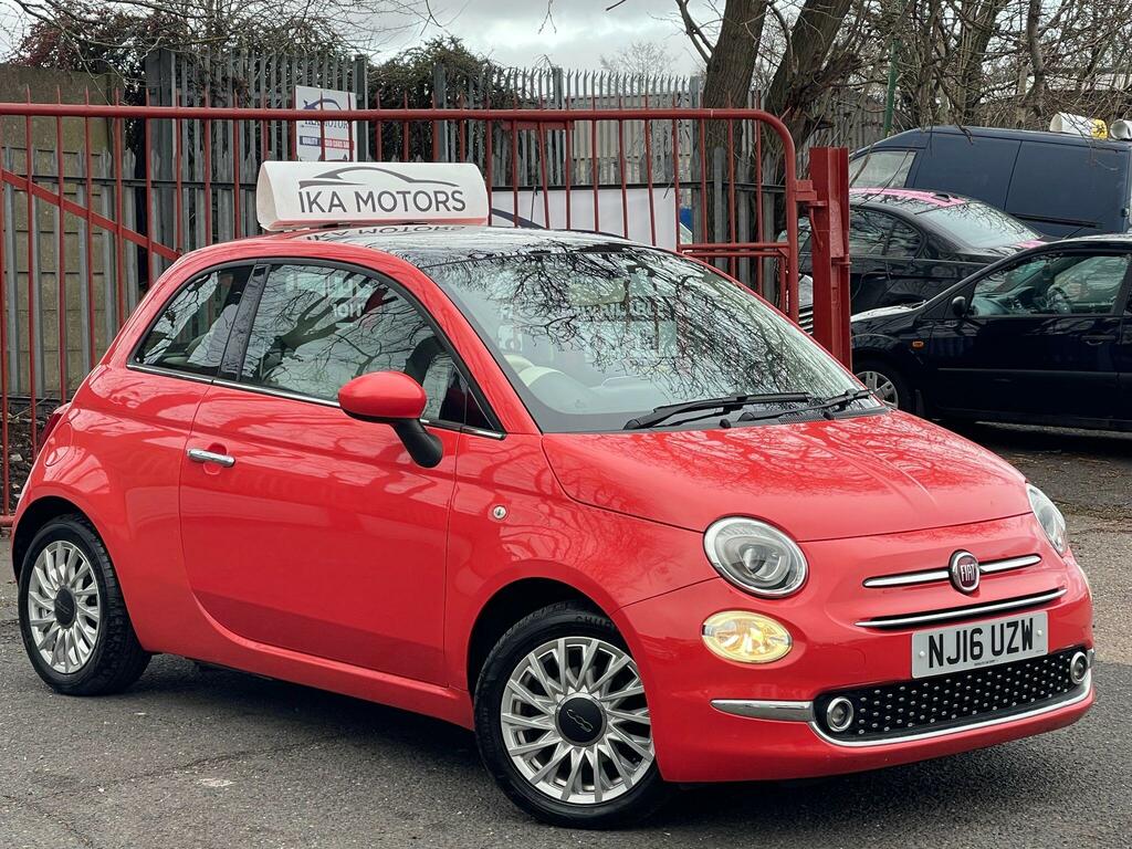 Fiat 500 1.2 Lounge Euro 6 Ss NJ16UZW Pink #2