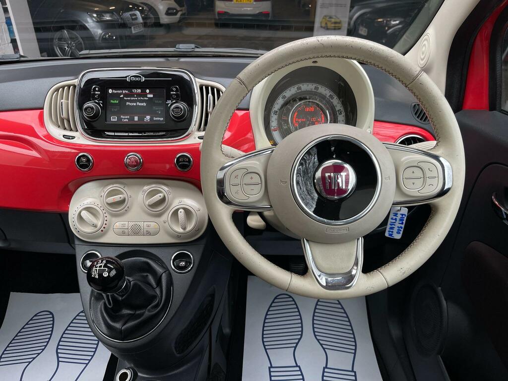 Fiat 500 1.2 Lounge Euro 6 Ss NJ16UZW Pink #3