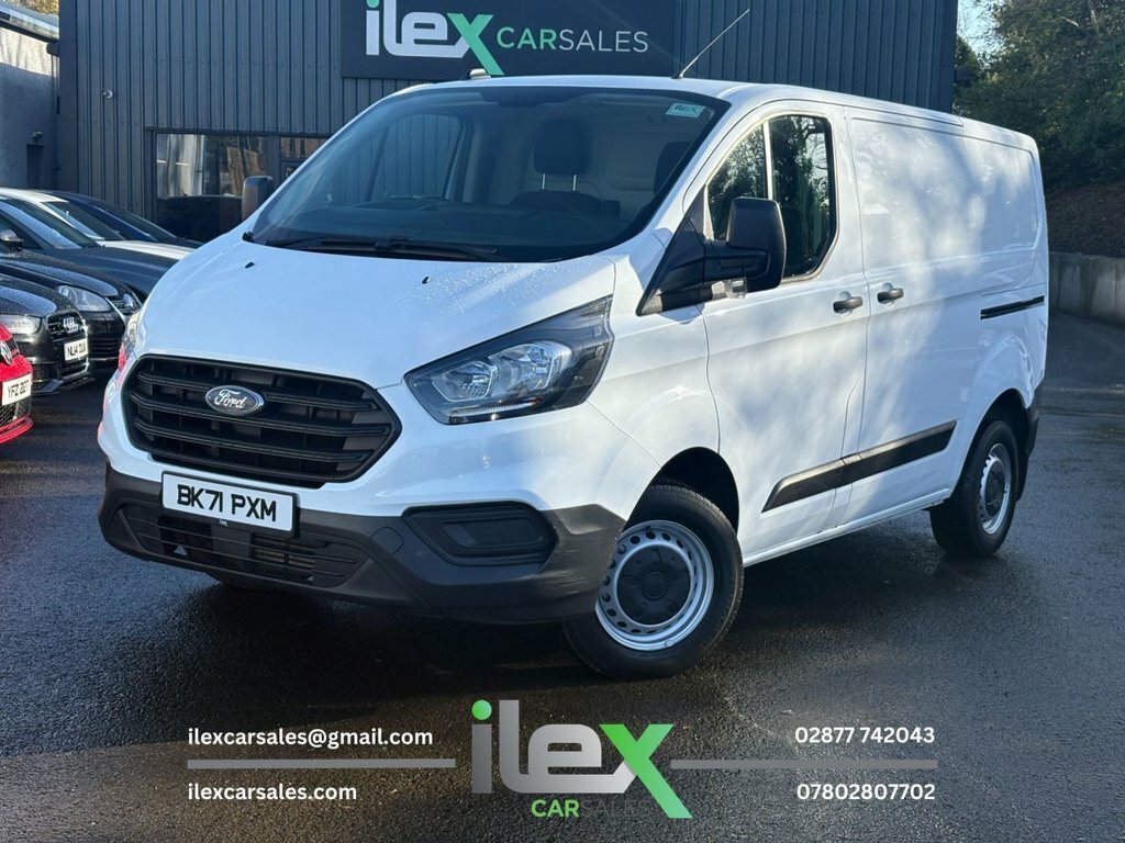 Ford Transit Custom 2L Leader BK71PXM White