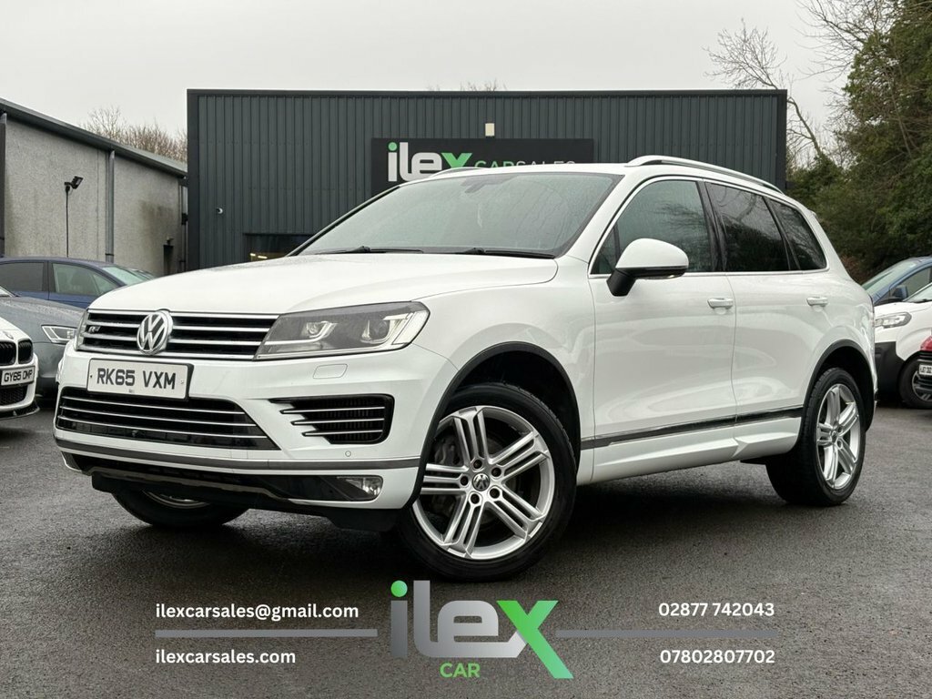Volkswagen Touareg 3L R-line RK65VXM White #3