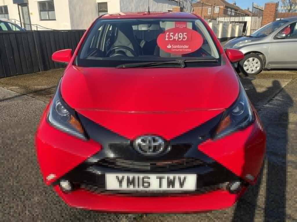 Toyota Aygo Hatchback 1.0 Vvt-i X-pression 2016 YM16TWV Red #2