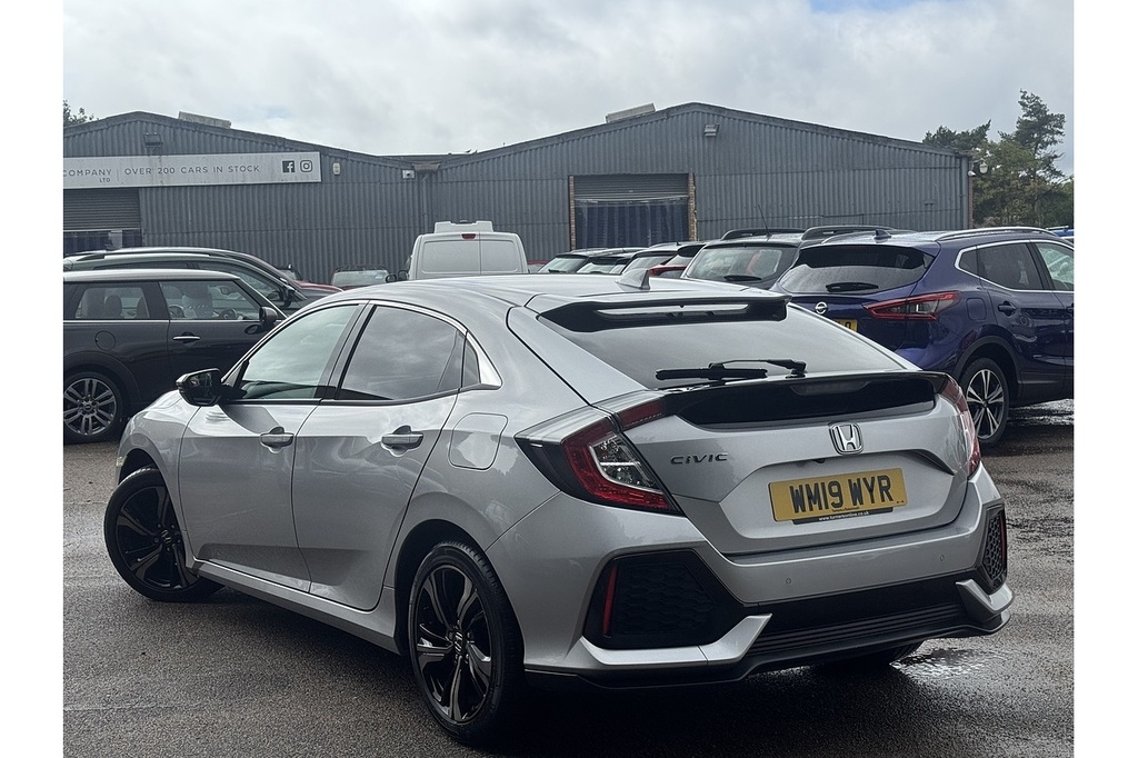 Honda Civic Vtec Turbo Sr WM19WYR Silver #2